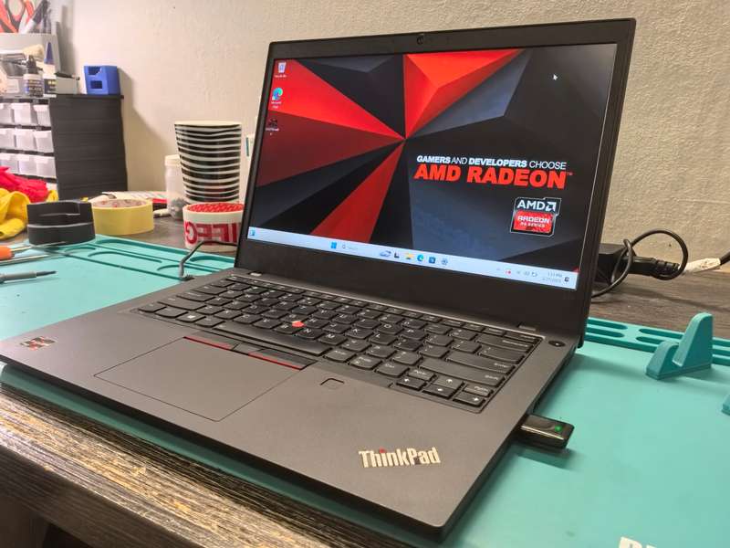 LENOVO THINKPAD T14*RYZEN 5 PRO-4650U*8GB DDR4*512GB SSD*RADEON*FHD*4GLTE