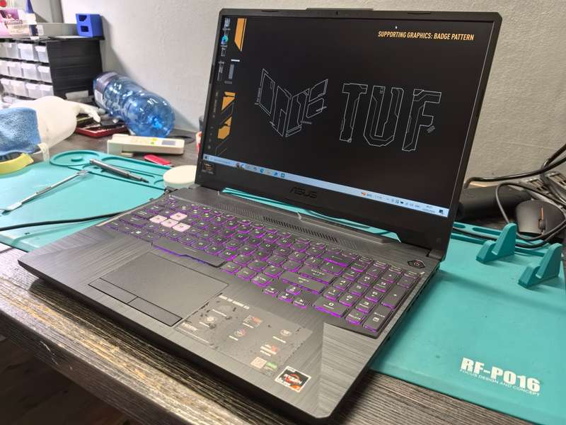 *ASUS TUF FX506*RYZEN 7-4800H*16GB RAM*512GB SSD*FHD*GTX1660TI 6GB*RGB*