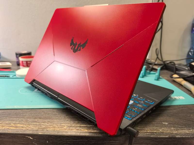 *ASUS TUF FX506*RYZEN 7-4800H*16GB RAM*512GB SSD*FHD*GTX1660TI 6GB*RGB*