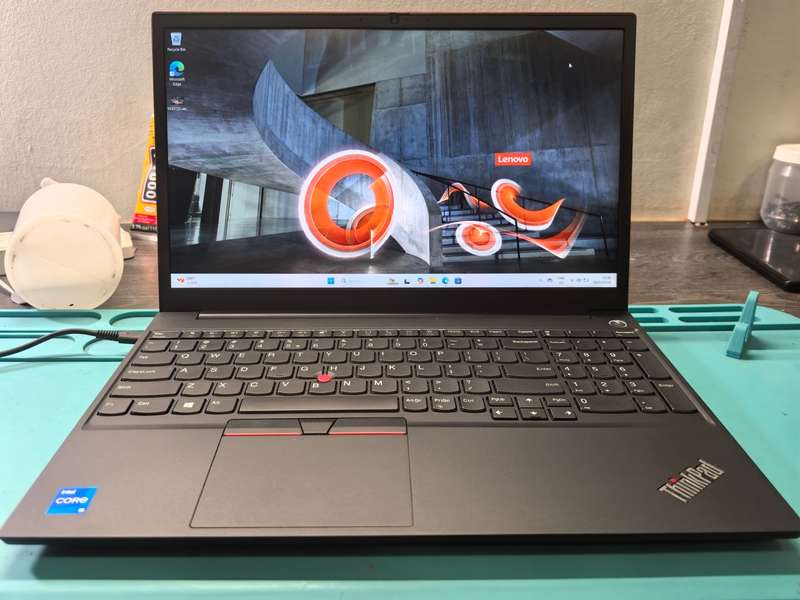 Quad Core i5 Lenovo ThinkPad E15 with i5-1135U, 16GB RAM, 512GB SSD, FHD