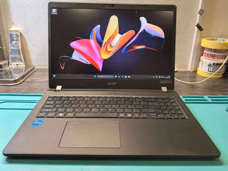 11th Gen i7 Acer Travelmate P215 with i7-1165G7, 8GB DDR4, 256GB NVMe SSD, FHD, 4G LTE
