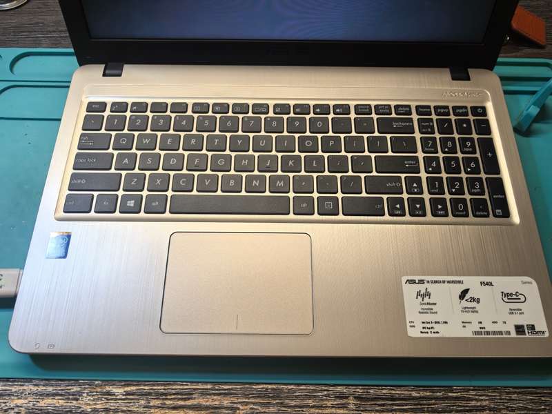-Boxed - ASUS F540L i3-5005U 4GB RAM 256GB SSD Tru2Life Display