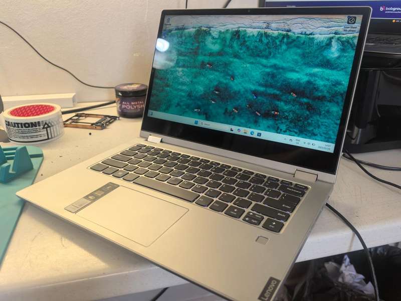 QUAD CORE i7 10TH GEN*LENOVO c340*TOUCHSCREEN*I7-10510u*8GB RAM*512GB NVME SSD*FHD*