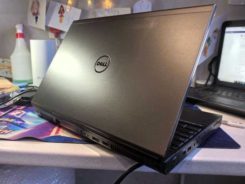 *DELL PRECISION M4800*i7-4810MQ*QUAD CORE*NVIDIA K2100M*8GB*256gb ssd*FHD*