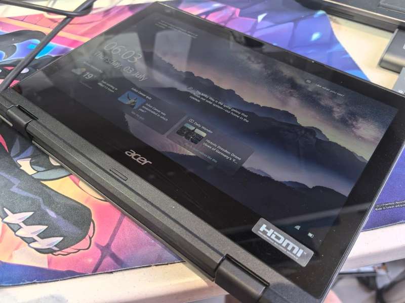*ACER TRAVELMATE SPIN B118*N4000*4GB RAM*128GB SSD*TOUCHSCREEN*360`FLIP*FHD*