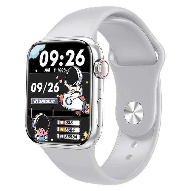 FK-79 Android Smart Watch with Wireless Magnetic Charge(WHITE)