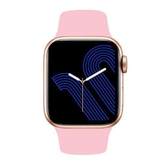 Aw9 Smart Watch With Bluetooth Call, Stepcounter,Heartrate monitor (Pink)