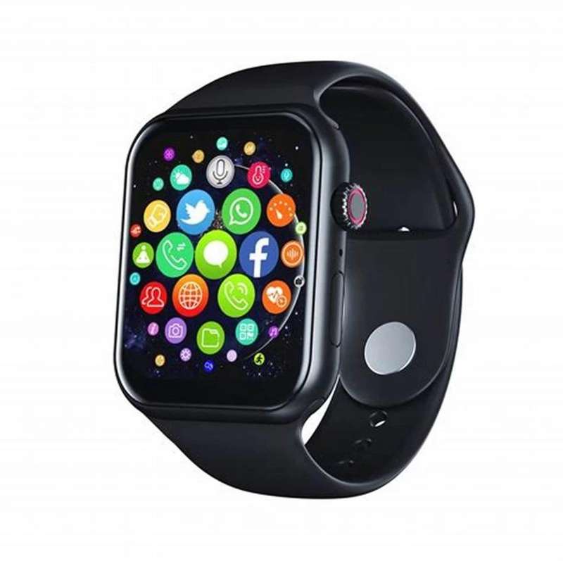 z18 Z-18 Smartwatch  (BLACK Strap, 1.3)