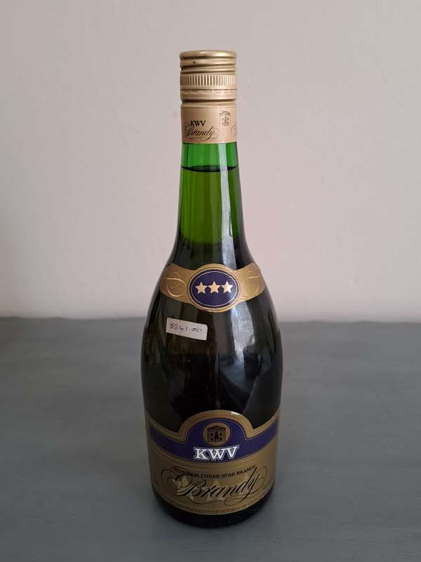 Vintage KWV 3 Star Brandy, 750ml, 43%
