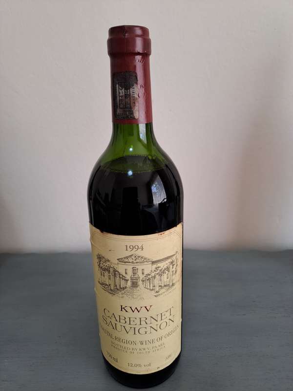 1994 KWV Cabernet Sauvignon, 750ml, 12%