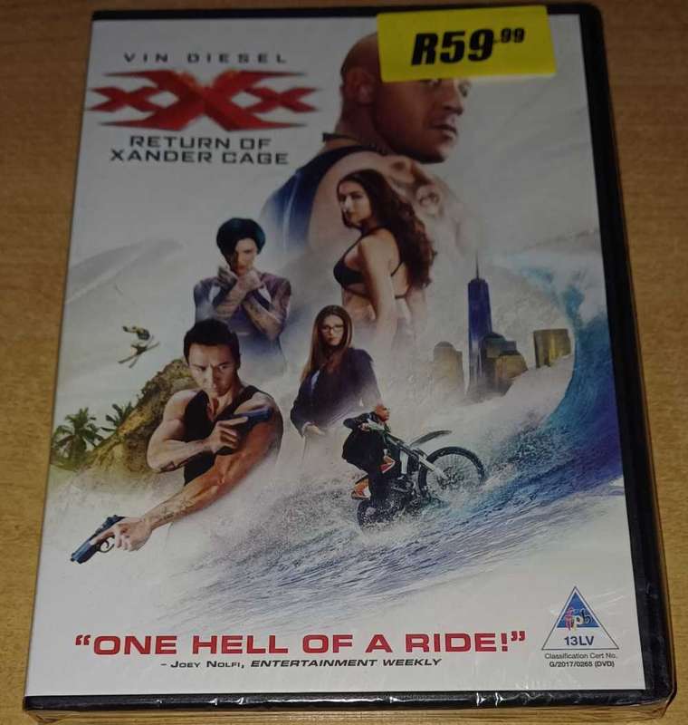 xXx Return Of Xander Cage (DVD)