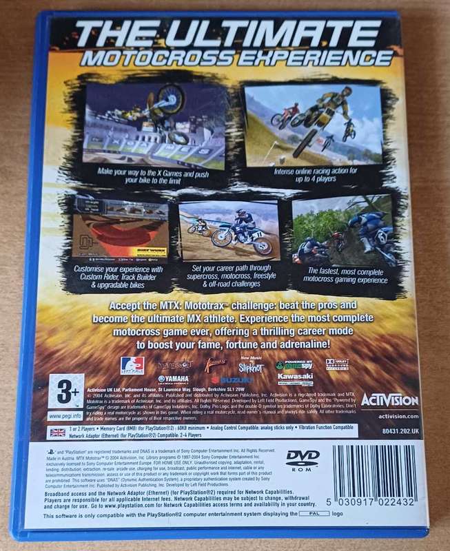 MTX Mototrax (PS2)