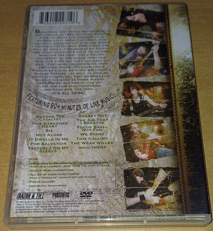 All That Remains - Live (DVD)