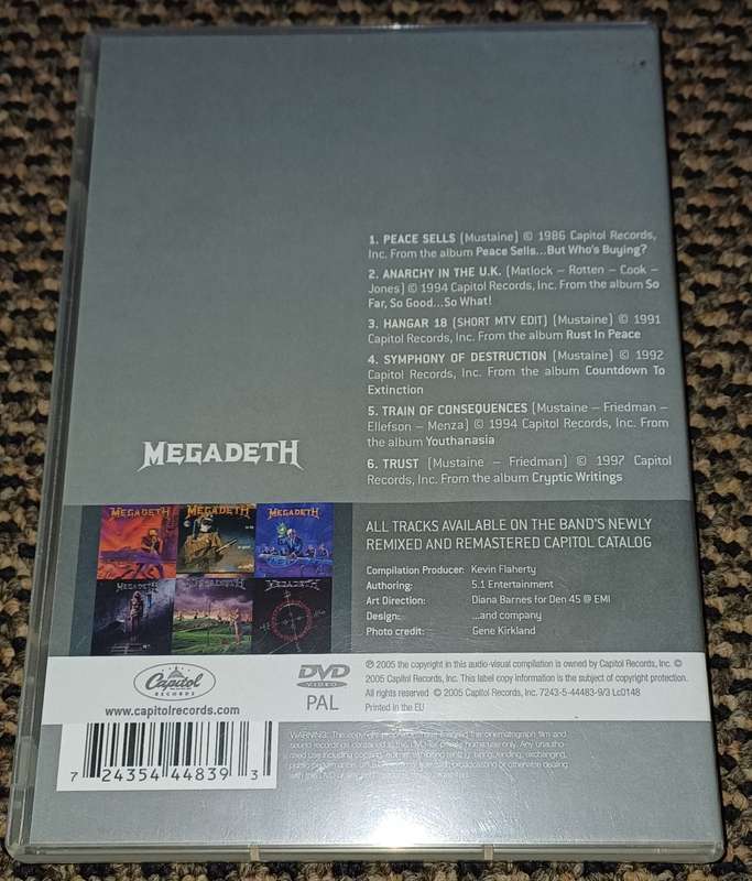 Megadeth - Video Hits (DVD)