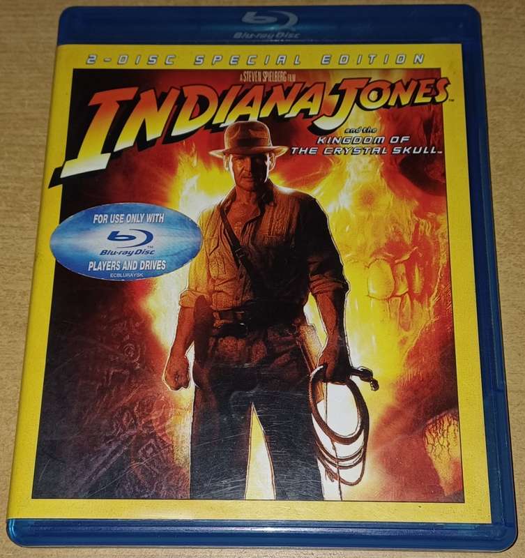 Indiana Jones And The Kingdom Of The Crystal Skull 2 Disk (Blu-Ray)