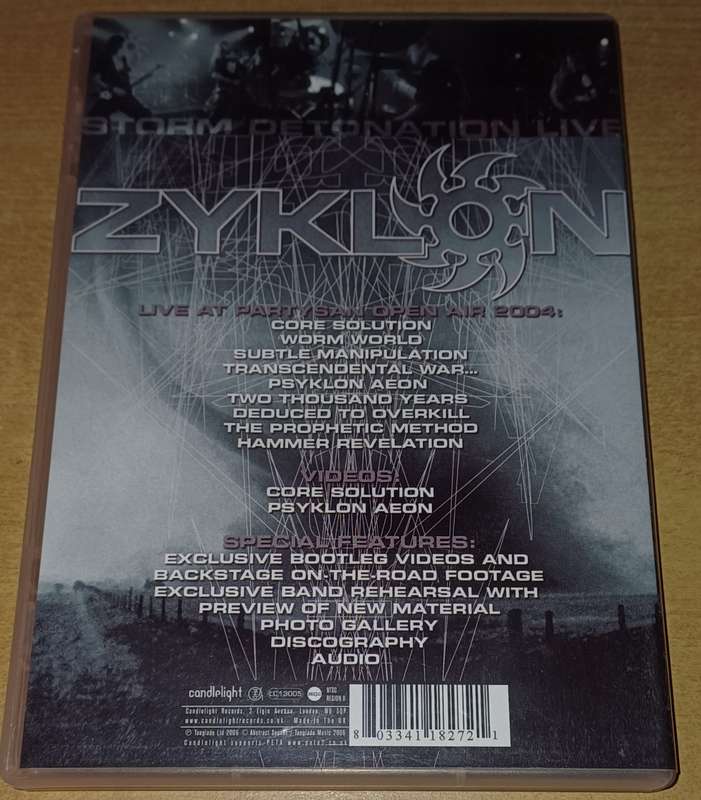 Zyklon - Storm Detonation Live (DVD)