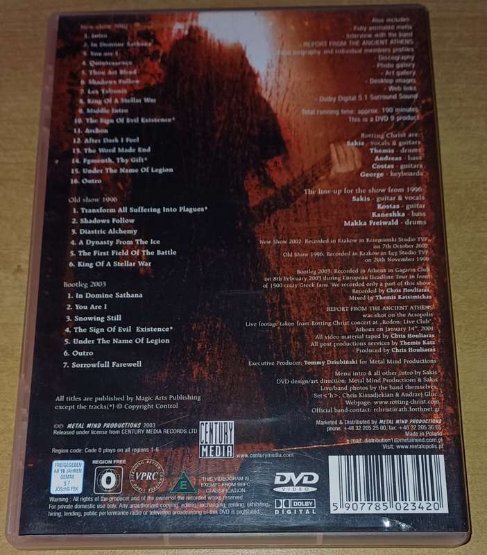 Rotting Christ - In Domine Sathana (DVD)