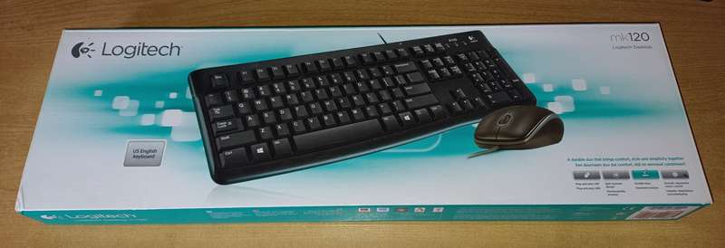 Logitech MK120 Mouse & Keyboard Bundle