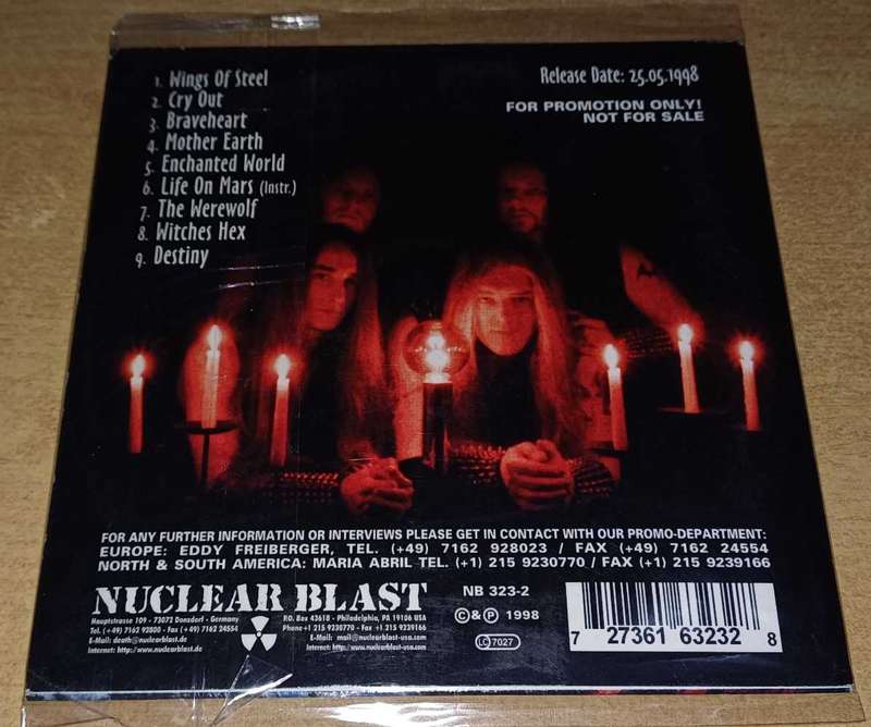 Pegazus - Wings Of Destiny (Promo CD)