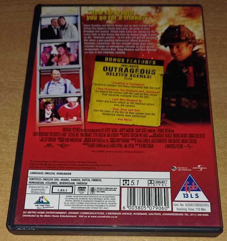 I Now Pronounce You Chuck & Larry (DVD)