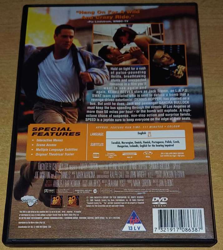 Speed (DVD)