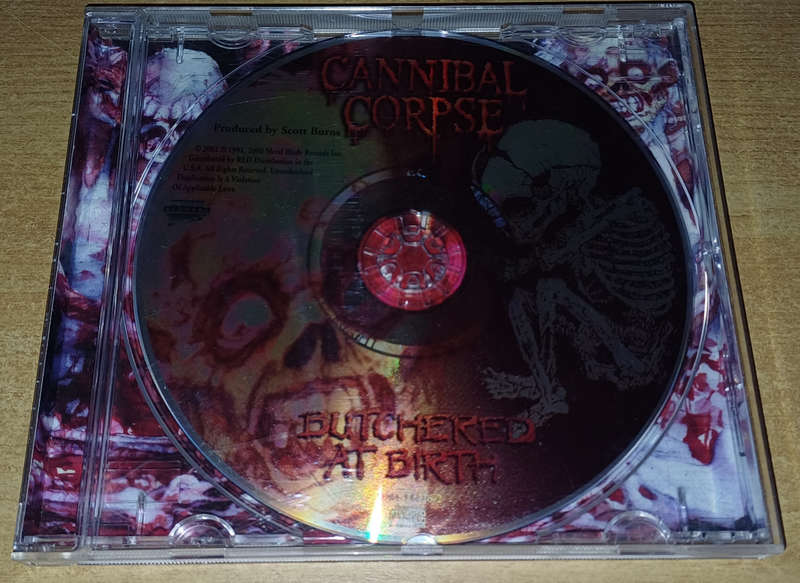 Cannibal Corpse - Butchered at Birth (CD) Read Description