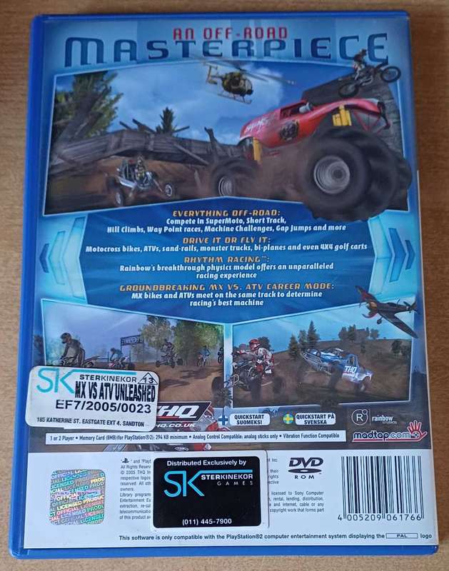 MX vs ATV Unleashed (PS2)