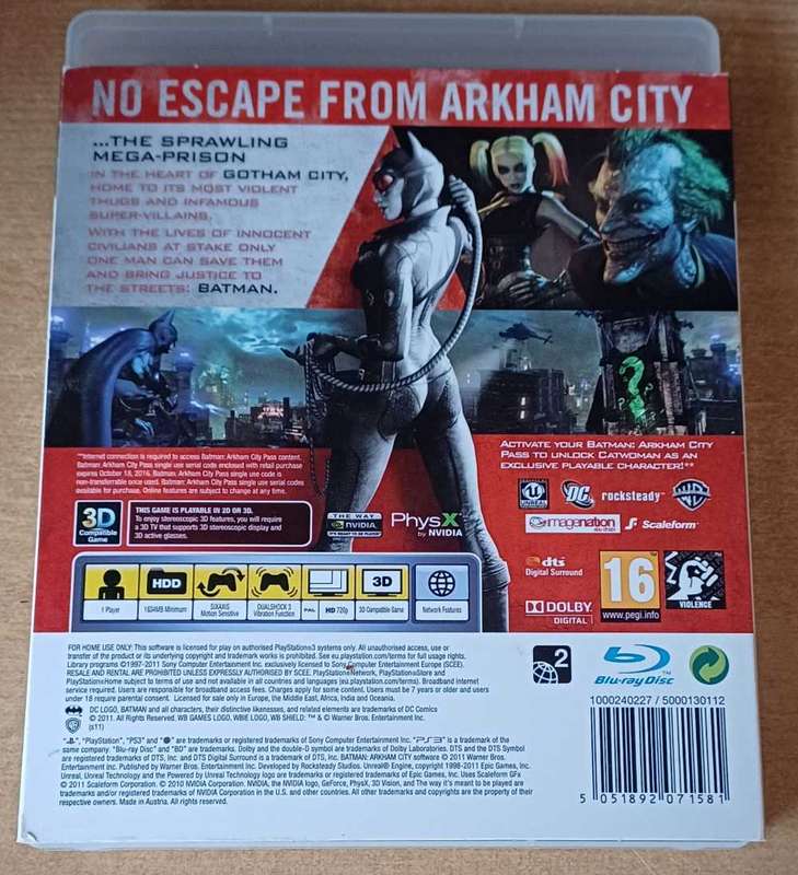 Batman Arkham City (PS3)
