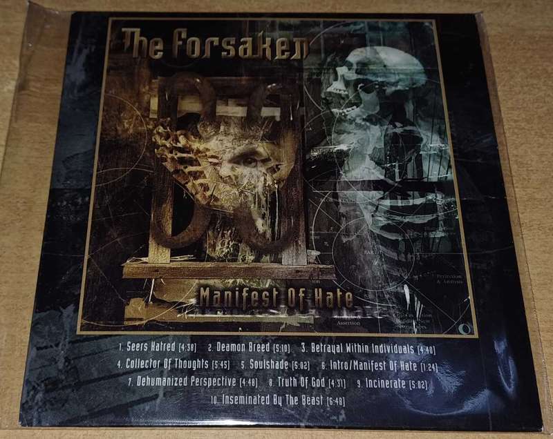 The Forsaken - Manifest Of Hate (Promo CD)