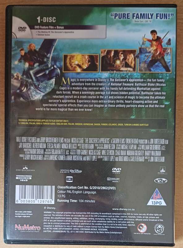 The Sorcerer's Apprentice (DVD)