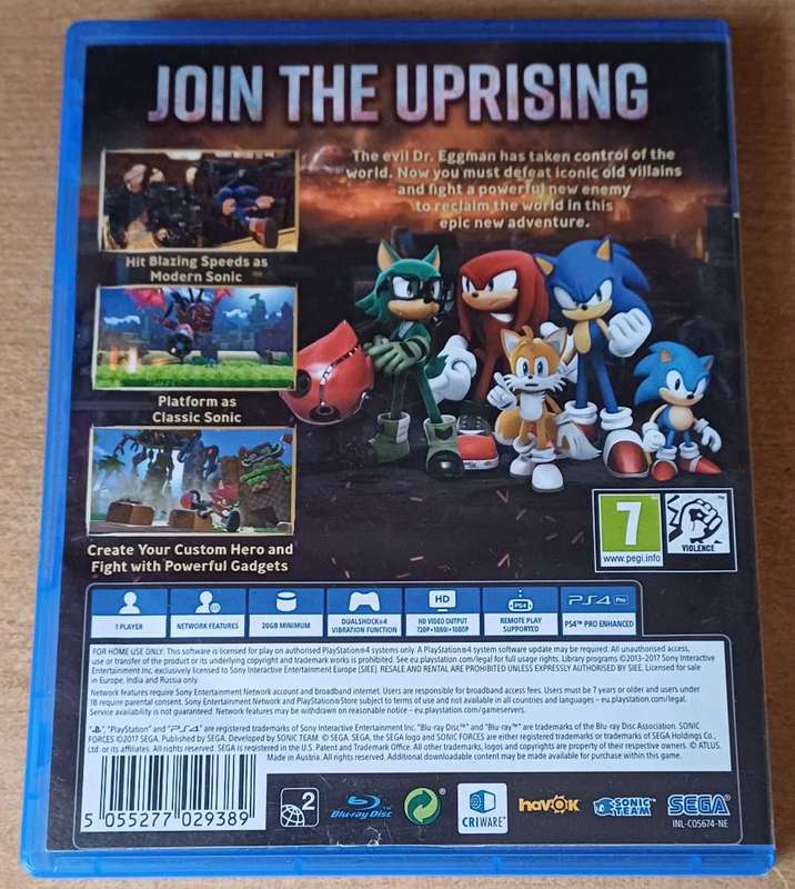 Sonic Forces (PS4)