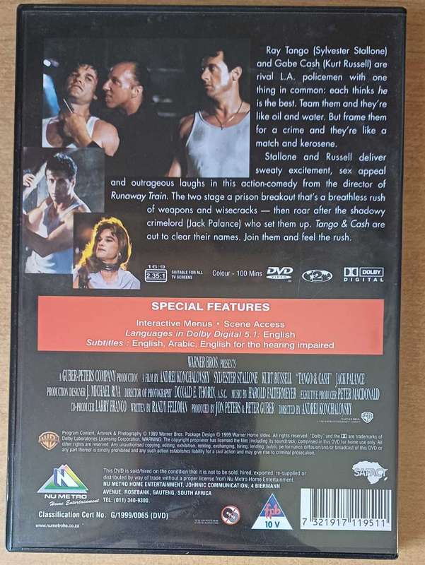Tango & Cash (DVD)