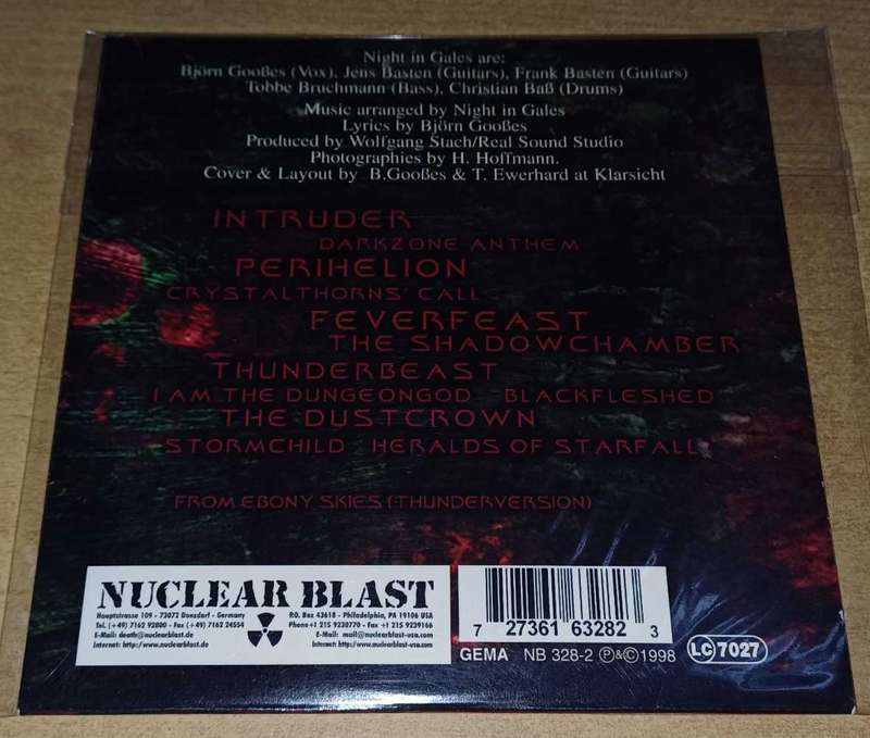 Night In Gales - Thunderbeast (Promo CD)