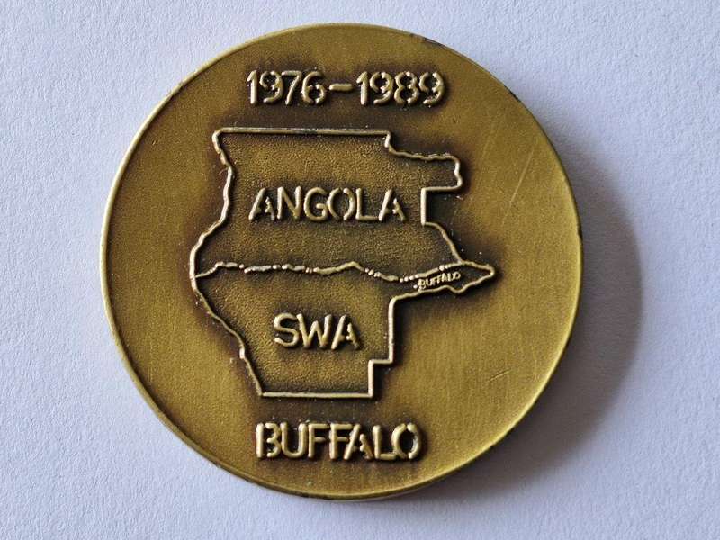 SADF 32 Battalion challenge coin