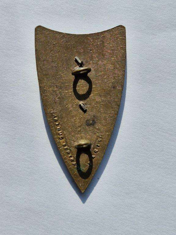Original Vintage FRENCH Cavalry Pocket BADGE