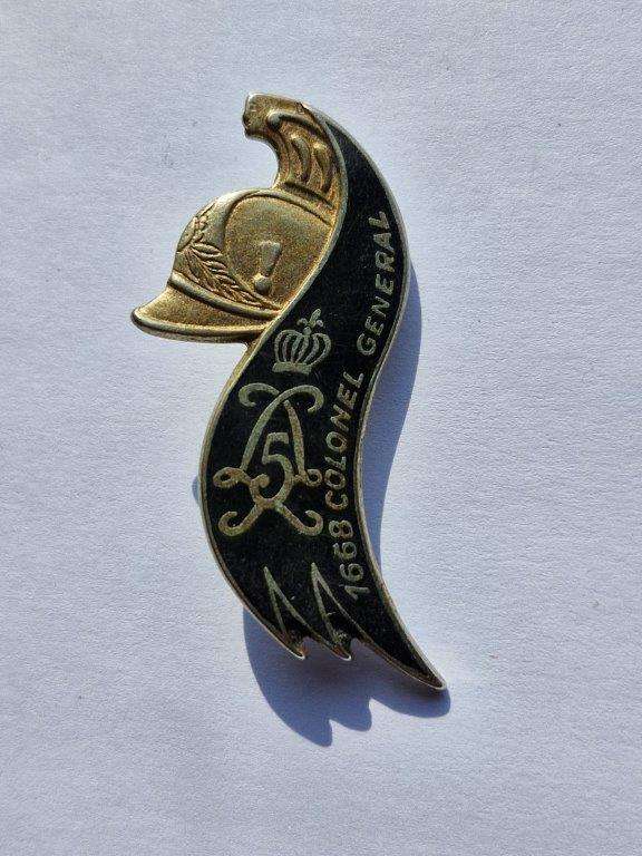 French 5th Dragoons badge