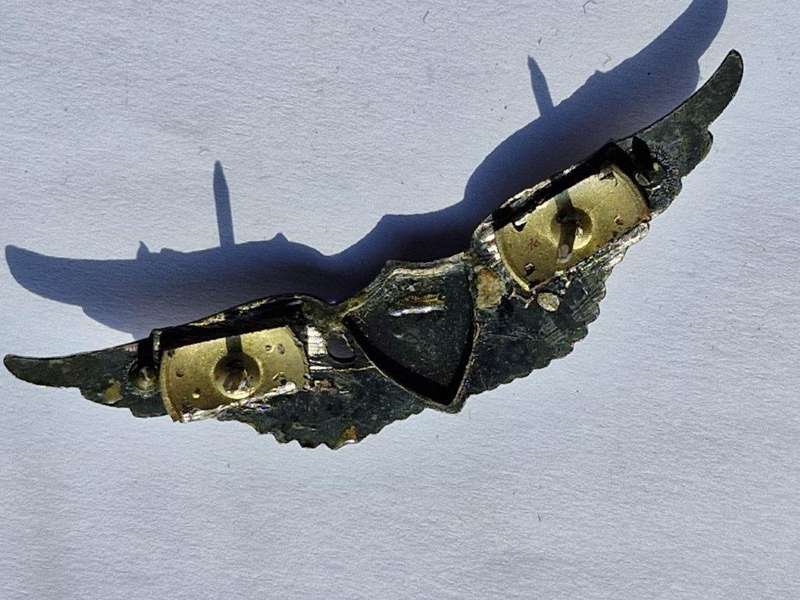 US Army Air Force Pilot Wings. Pins broken