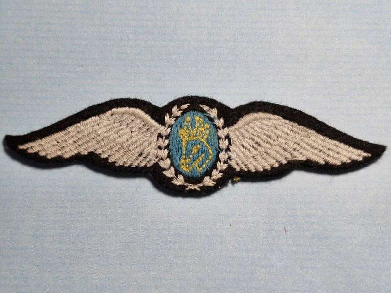 South Africa Army Air Reconnaissance Wings Cloth Patch