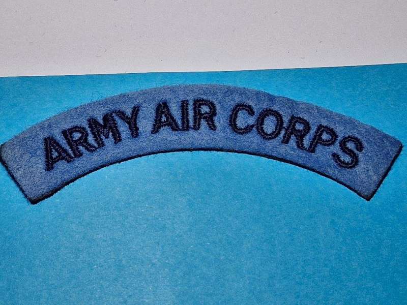 Army Air Corps Cloth shoulder title