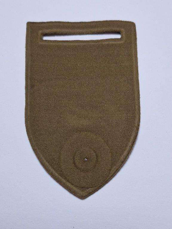 SADF Natal Command Signal Unit tupperware shoulder flash. Pin intact