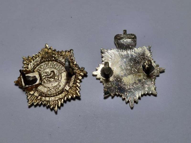Rhodesian Army Service Corps Cap badges. One lug broken