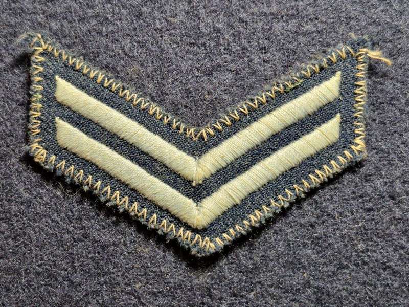 Rhodesian Air Force Corporal Technician rank stripe.