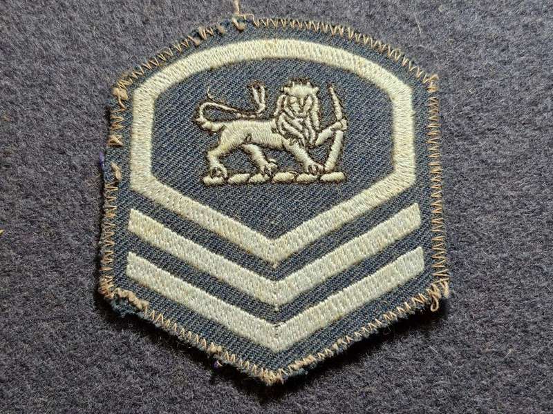 Rhodesian Air Force Master Sergeant rank