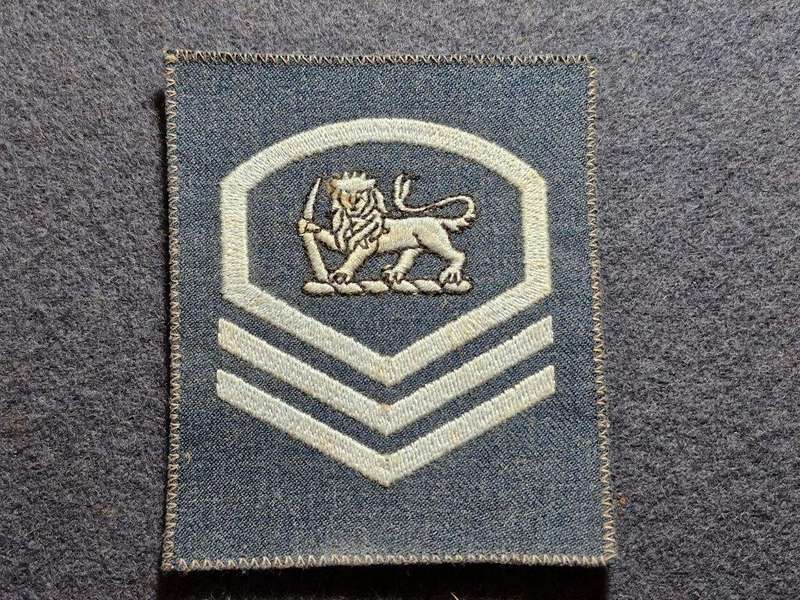 Rhodesian Air Force Master Sergeant rank