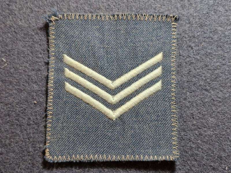 Rhodesian Air Force Sergeant rank