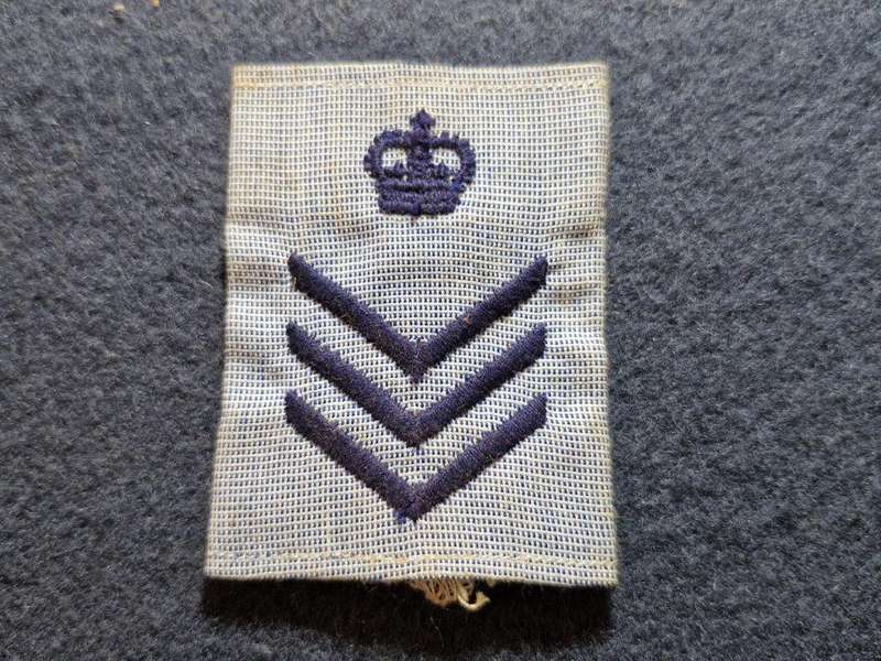 Royal Rhodesian Air Force Flight Sergeant Epaulette