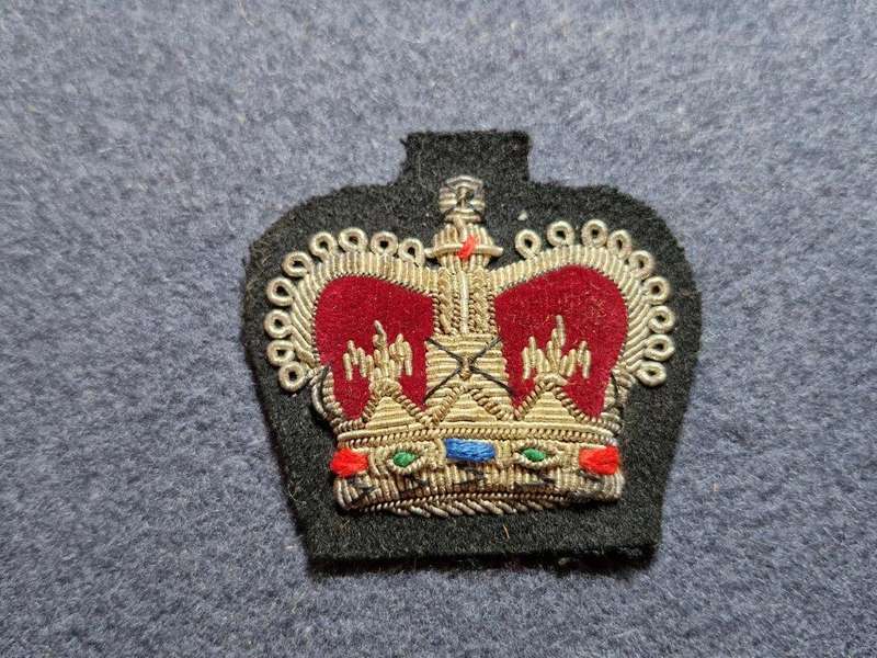 Royal Rhodesian Air Force Warrant Officer II Rank badge. Mess dress