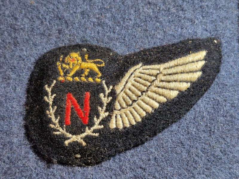 Rhodesian Air Force Navigator Half Wing for wear on Blues and Flying Overalls