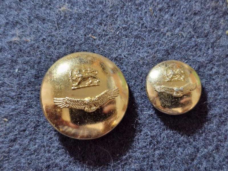 Rhodesian Air Force Buttons
