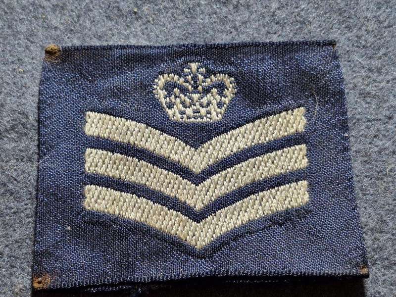 Royal Air Force Flight Sergeant Rank badge for summer dress.